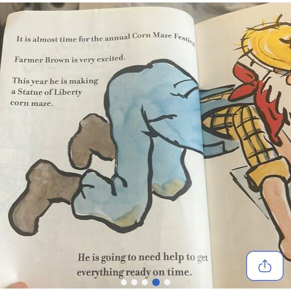 3/$14 / 5/$18 📚| Thump, Quack, Moo: A Whacky Adventure, Children’s Pbk Book - Picture 4 of 7